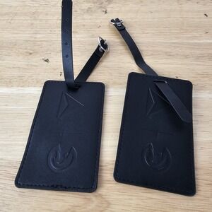 Atlanta Hawks Black NBA Luggage Tag Set of 2 Travel Bag ID‎ Durable NWOT